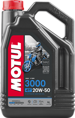 107319 MOTUL Motorový olej 3000 20W-50 4T - 4 litry | 107319 MOTUL