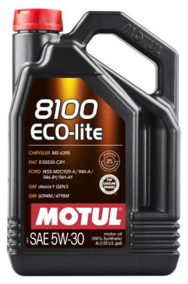 108213 MOTUL  108213 5W/30 MOTUL 8100 ECO-LITE /4L MOTUL