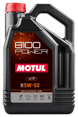 111812 Motorový olej 8100 POWER 5W-50 MOTUL