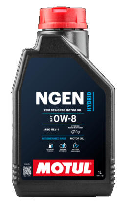 111879 Motorový olej NGEN HYBRID 0W-8 MOTUL