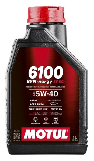 112925 Prevodovkovy olej 6100 SYN-NERGY SPEC 5W-40 MOTUL