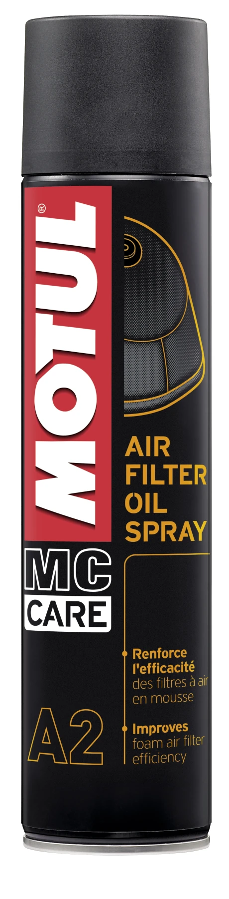 102986 MOTUL olej pro údržbu vzduchových filtrů A2 AIR FILTER OIL, 400 ml sprej MOTUL