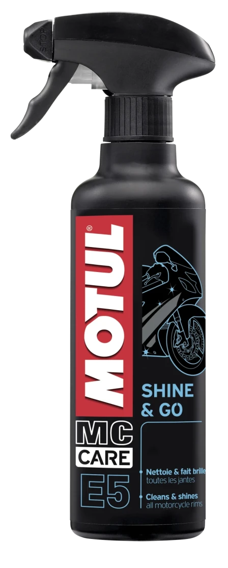 103000 MOTUL leštění a oživení plastů E5 SHINE & GO, 400 ml MOTUL