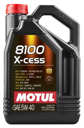 104256 MOTUL motorový olej 5W40 4L 104256 MOTUL