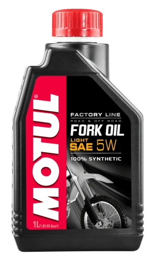 105924 MOTUL FORK OIL Factory Line Light 5w 1 l MOTUL