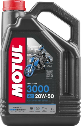 107319 MOTUL MOTUL 3000 20W50 4T, 4 l  107319 MOTUL