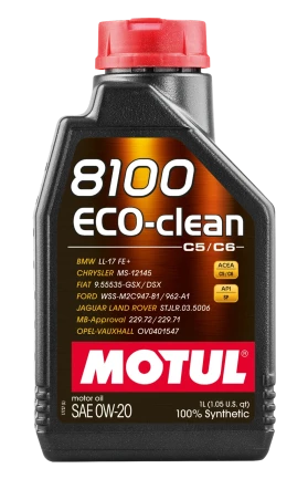 108813 Motorový olej 8100 ECO-CLEAN 0W-20 MOTUL