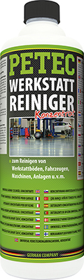 60100 Univerzální čisticí prostředek UNIVERSAL GARAGE CLEANER, CONCENTRATE PETEC