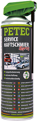 71550 Adhezní tuk SERVICE ADHESIVE GREASE SPRAY PETEC