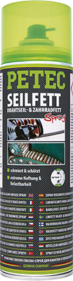 71650 Mazadlo na lana CABLE GREASE WIRE & GEAR GREASE SPRAY PETEC
