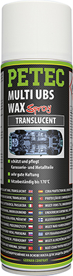 73450 Ochrana spodní části karoserie MULTI UNDERBODY SEALANT WAX, TRANSLUCENT PETEC