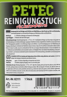 82111 Ručník - čištění rukou CLEANING CLOTH PETEC