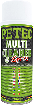 82200 Univerzální čisticí prostředek FOR CLEANING AND DEGREASING ADHESIVE SURFACES PETEC
