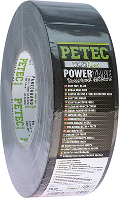 86150 Lepicí páska DUCT TAPE, BLACK PETEC