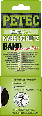 87500 Ochranná páska kabelu CABLE PROTECTION TAPE PETEC