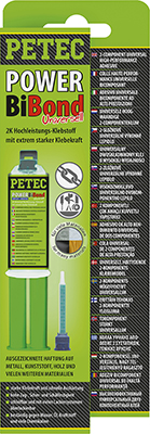 98625 Lepidlo, opravy plastů 2-COMPONENT UNIVERSAL HIGH-PERFORMANCE ADHESIVE PETEC
