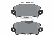 BPD1685 Sada brzdových destiček, kotoučová brzda BENDIX Braking