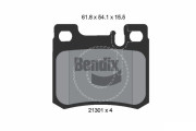 BPD1776 Sada brzdových destiček, kotoučová brzda BENDIX Braking