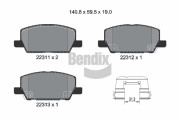 BPD2452 nezařazený product BENDIX Braking