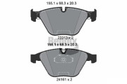 BPD1494 Sada brzdových destiček, kotoučová brzda BENDIX Braking