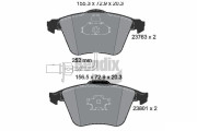 BPD1420 Sada brzdových destiček, kotoučová brzda BENDIX Braking