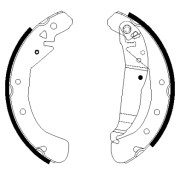 BXK1156 Sada brzdových čelistí Shoe Kit Pro BENDIX Braking