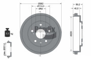 BDM1178 BENDIX Braking brzdový bubon BDM1178 BENDIX Braking