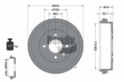 BDM1181 BENDIX Braking brzdový bubon BDM1181 BENDIX Braking