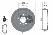 BDM1180 BENDIX Braking brzdový bubon BDM1180 BENDIX Braking