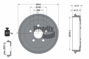BDM1186 BENDIX Braking brzdový bubon BDM1186 BENDIX Braking