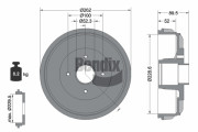 BDM1190 BENDIX Braking brzdový bubon BDM1190 BENDIX Braking