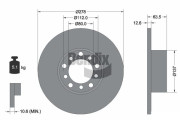 BDS1765 Brzdový kotouč BENDIX Braking