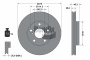 BDS1862 Brzdový kotouč BENDIX Braking