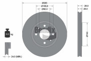 BDS1109 Brzdový kotouč BENDIX Braking