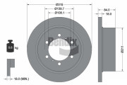 BDS1975 Brzdový kotouč BENDIX Braking