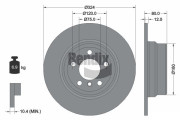 BDS1375 Brzdový kotouč BENDIX Braking