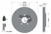 BDS1886 Brzdový kotouč BENDIX Braking