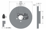 BDS1236HC Brzdový kotouč BENDIX Braking