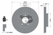 BDS1290 Brzdový kotouč BENDIX Braking