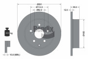BDS1333 Brzdový kotouč BENDIX Braking