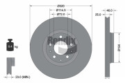 BDS2226 Brzdový kotouč BENDIX Braking