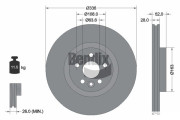 BDS1532 Brzdový kotouč BENDIX Braking