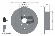 BDS1788 Brzdový kotouč BENDIX Braking
