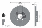 BDS1011HC Brzdový kotouč BENDIX Braking