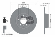 BDS2121 Brzdový kotouč BENDIX Braking