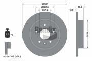BDS1257 Brzdový kotouč BENDIX Braking