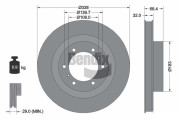 BDS1745 Brzdový kotouč BENDIX Braking
