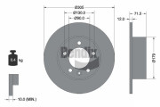 BDS1024 Brzdový kotouč BENDIX Braking
