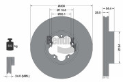 BDS1984 Brzdový kotouč BENDIX Braking