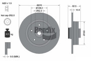 BDS1483 Brzdový kotouč BENDIX Braking